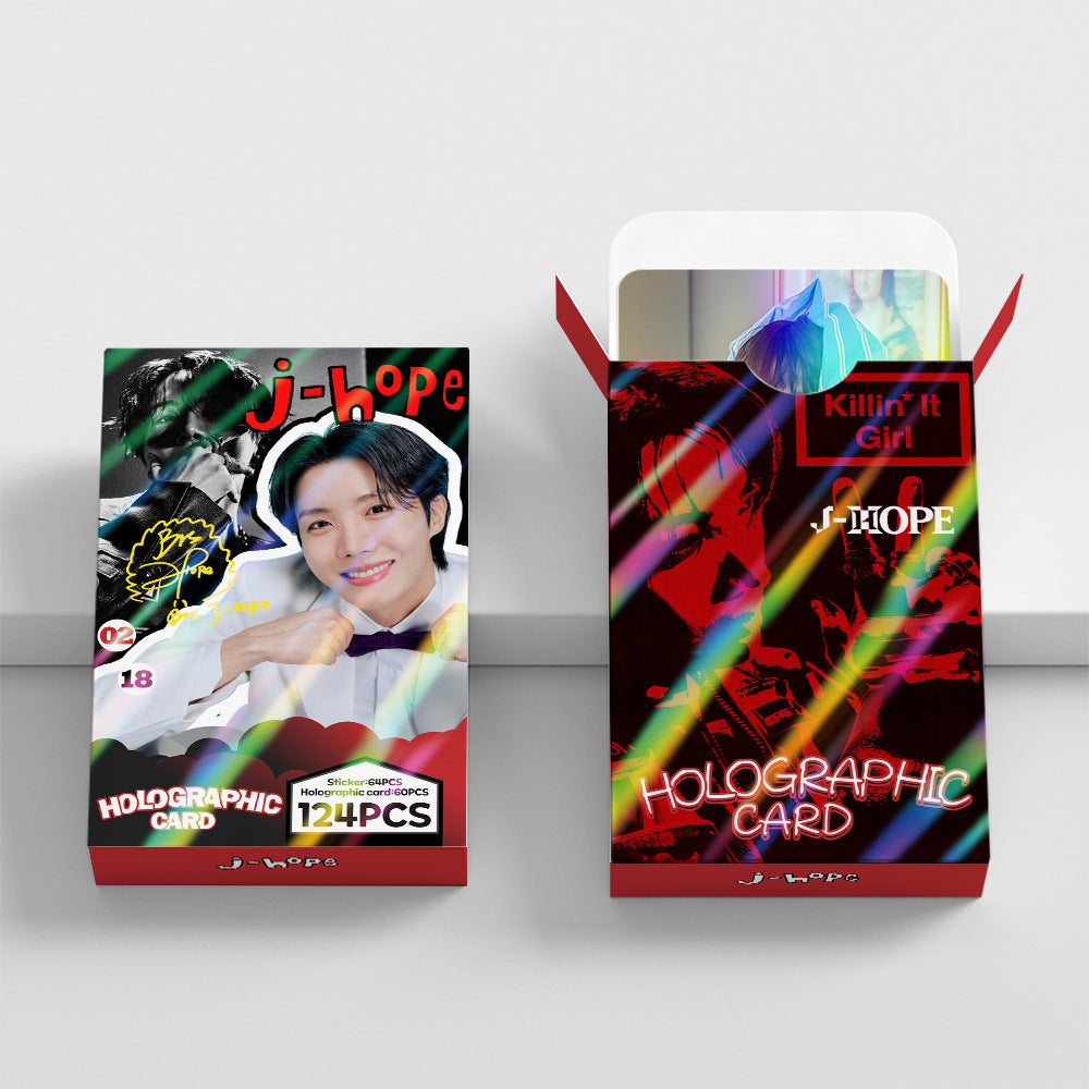[PRE-ORDER] J-HOPE MIX holographic lomocards (124pcs)