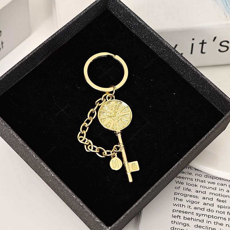 [PRE-ORDER] BTS Jungkook Golden Key Keyring – Army Membership Merch Pack #18
