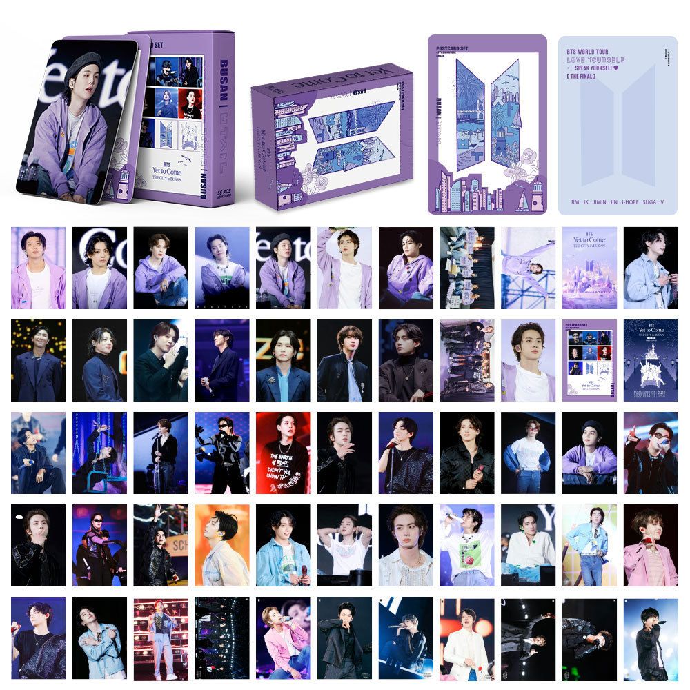[PRE-ORDER] BTS 'Yet To Come - BUSAN' lomocards (55pcs)