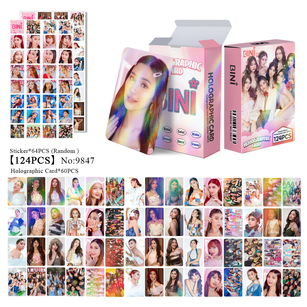 [BULK PRE-ORDER] Set of 5 ALL GIRL GROUPS Lomocard Packs (124pc)