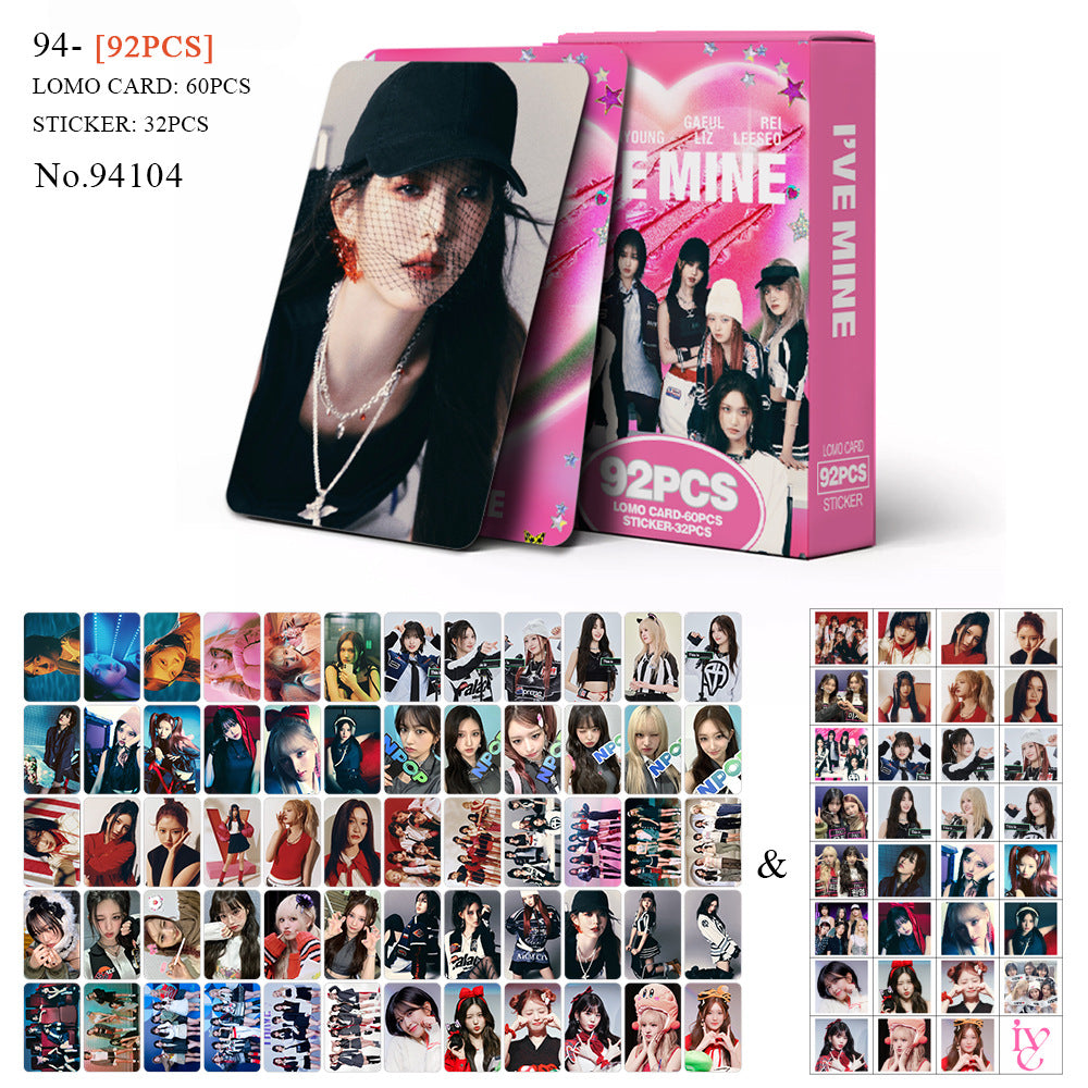 [BULK PRE-ORDER] Set of 5 ALL GIRL GROUPS Lomocard Packs (92pc)
