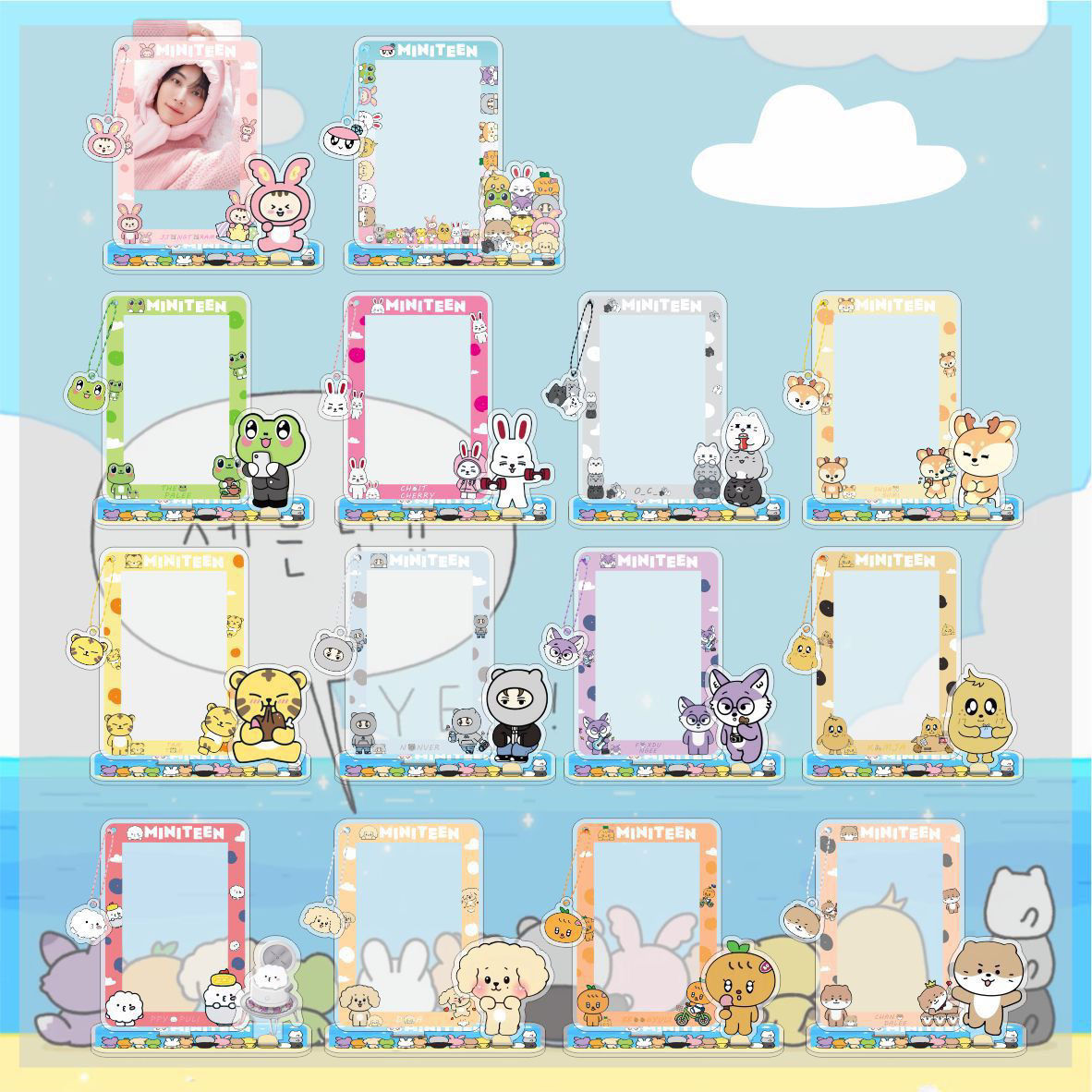 [PRE-ORDER] SEVENTEEN Photocard Acrylic Holder Standee