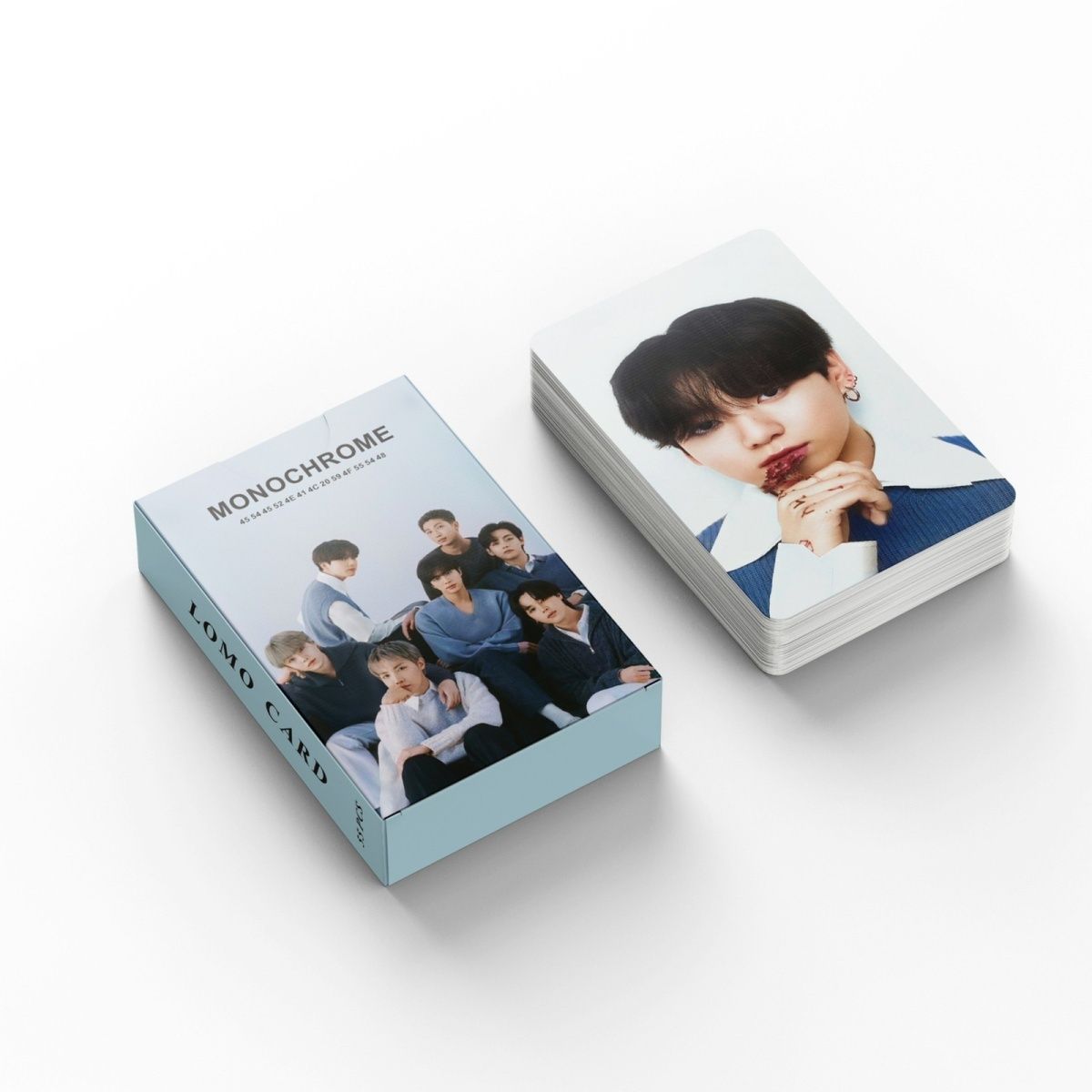 [PRE-ORDER] BTS Monochrome lomocards (55pcs)