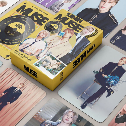 [Në Gjendje] BTS Jimin Blooming lomocards (55pcs)