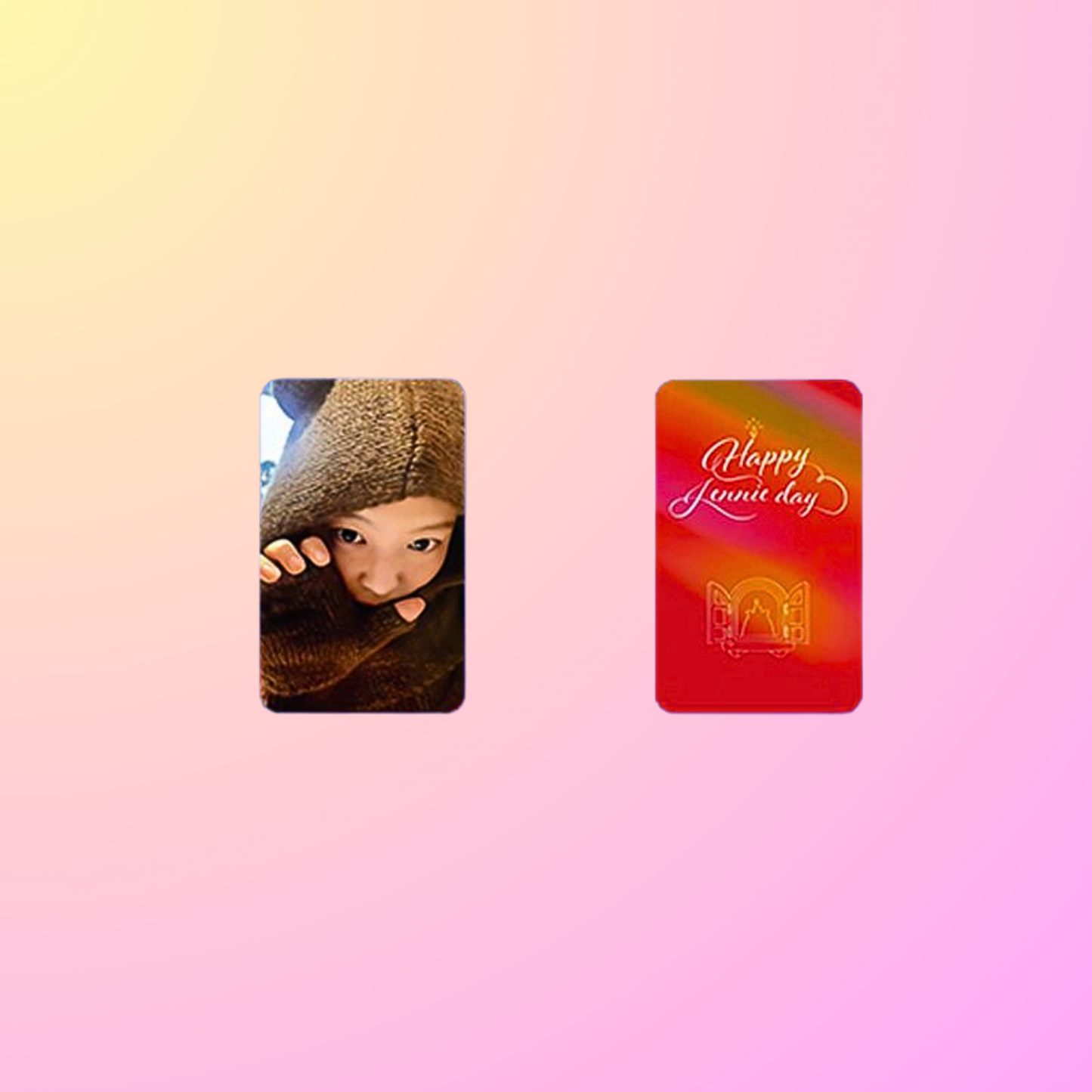 [PRE-ORDER] BLACKPINK JENNIE 'Ruby' Unofficial Photocard Set