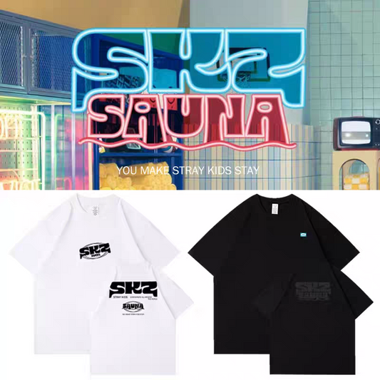 [PRE-ORDER] STRAY KIDS – SKZ Sauna T-Shirts