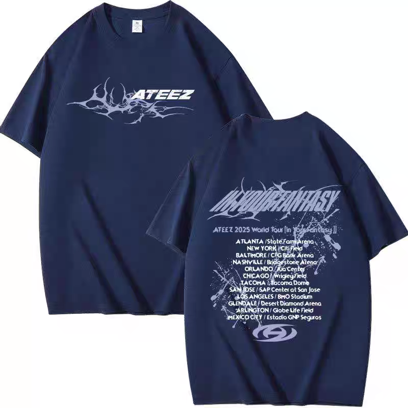 [PRE-ORDER] ATEEZ 'In Your Fantasy' 2025 World Tour T-Shirt