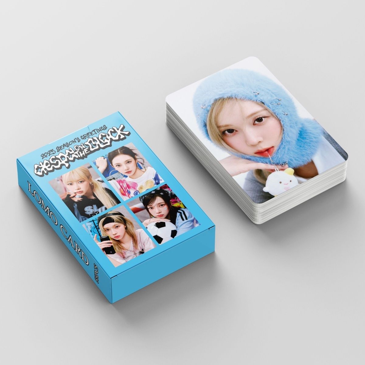 [PRE-ORDER] AESPA On The Block lomocards (55pcs)