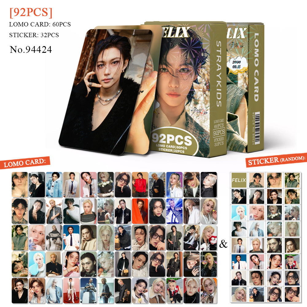[PRE-ORDER] STRAY KIDS MEMBERS 'Hollow' lomocards (92pcs)