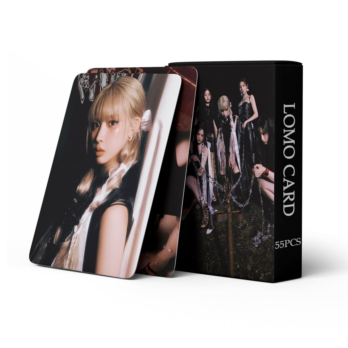 [PRE-ORDER] NMIXX 'Fe3O4: Stick Out' lomocards (55pcs)