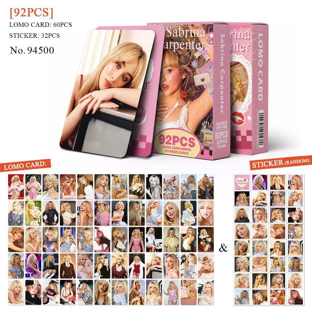 [PRE-ORDER] Sabrina Carpenter New lomocards (92pcs)