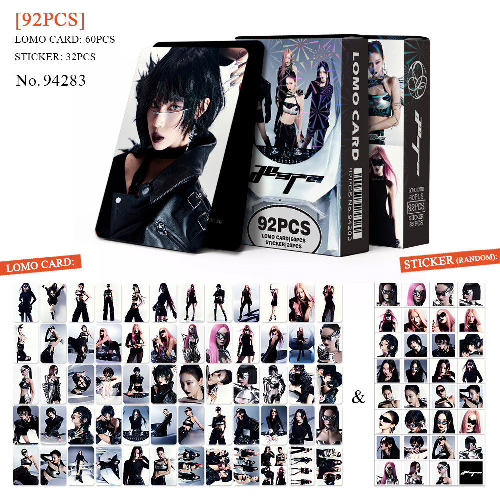 [BULK PRE-ORDER] Set of 5 ALL GIRL GROUPS Lomocard Packs (92pc)