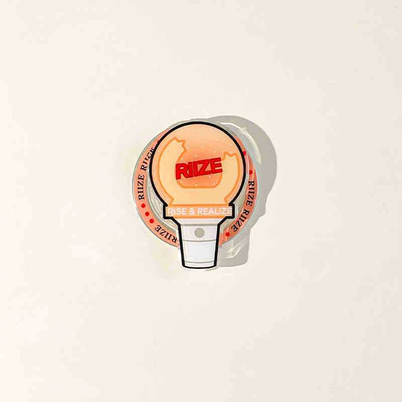 [PRE-ORDER] K-pop Groups Lightstick Acrylic Phone Grip Tok (magnetic suction bracket)