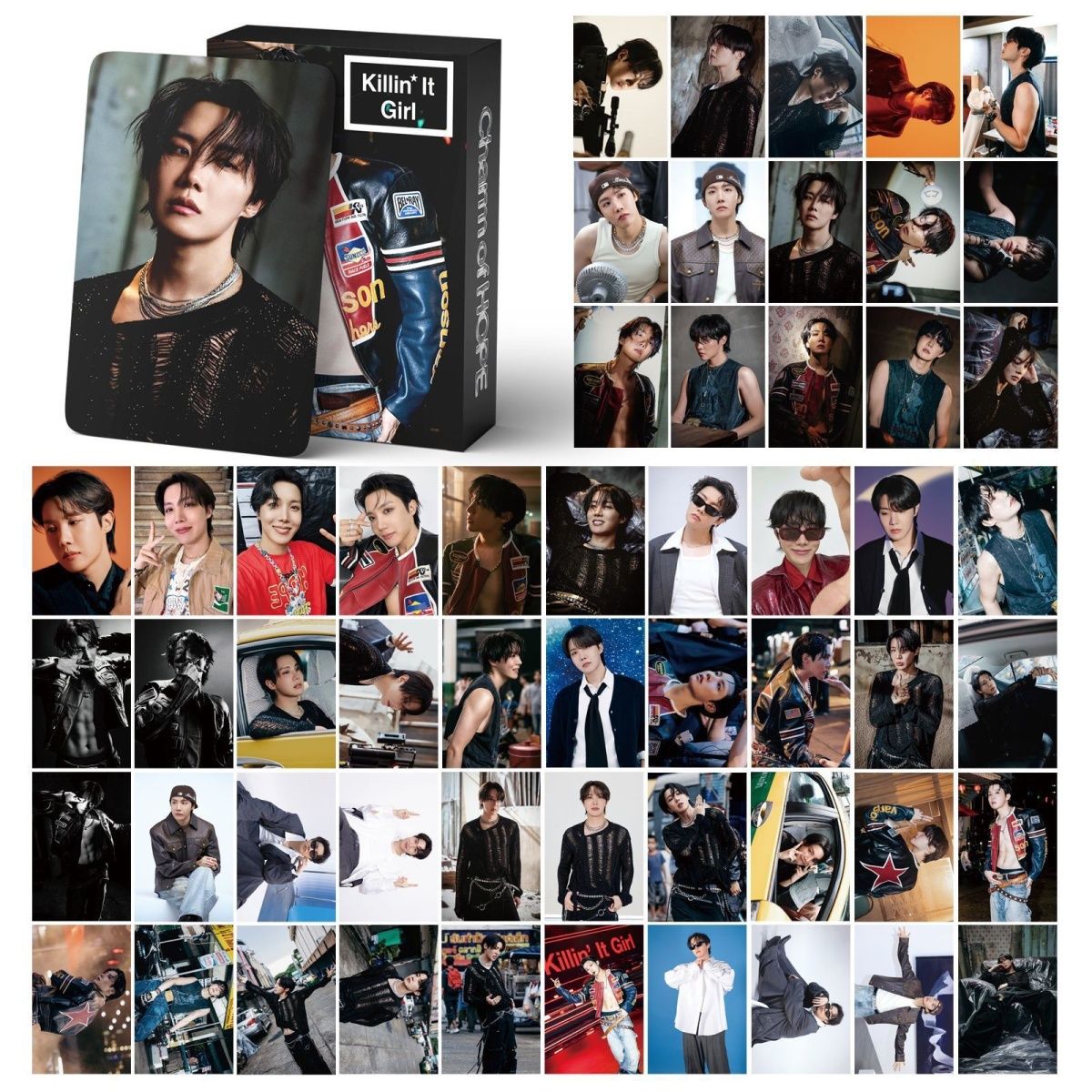 [PRE-ORDER] J-Hope 'Killin' It Girl' lomocards (55pcs)
