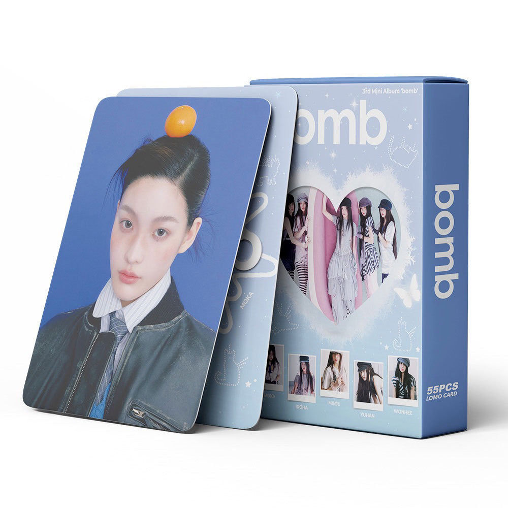 [PRE-ORDER] ILLIT 'Bomb' lomocards (55pcs)