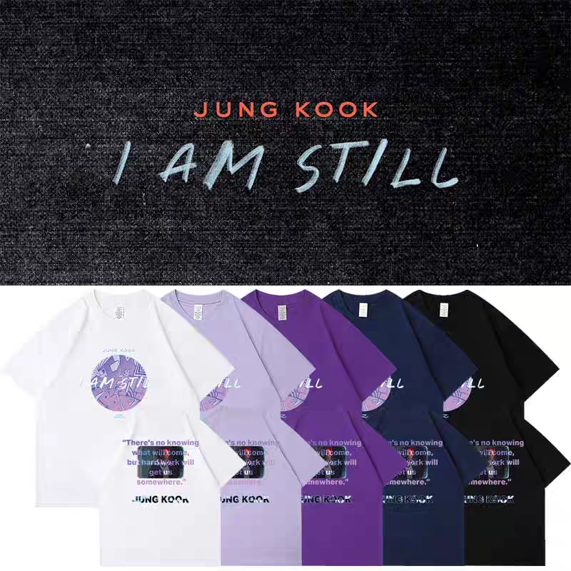[PRE-ORDER] BTS Jungkook 'I Am Still' T-shirt