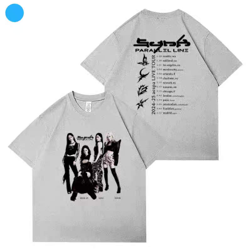 [PRE-ORDER] AESPA SynkParallelLine T-shirts