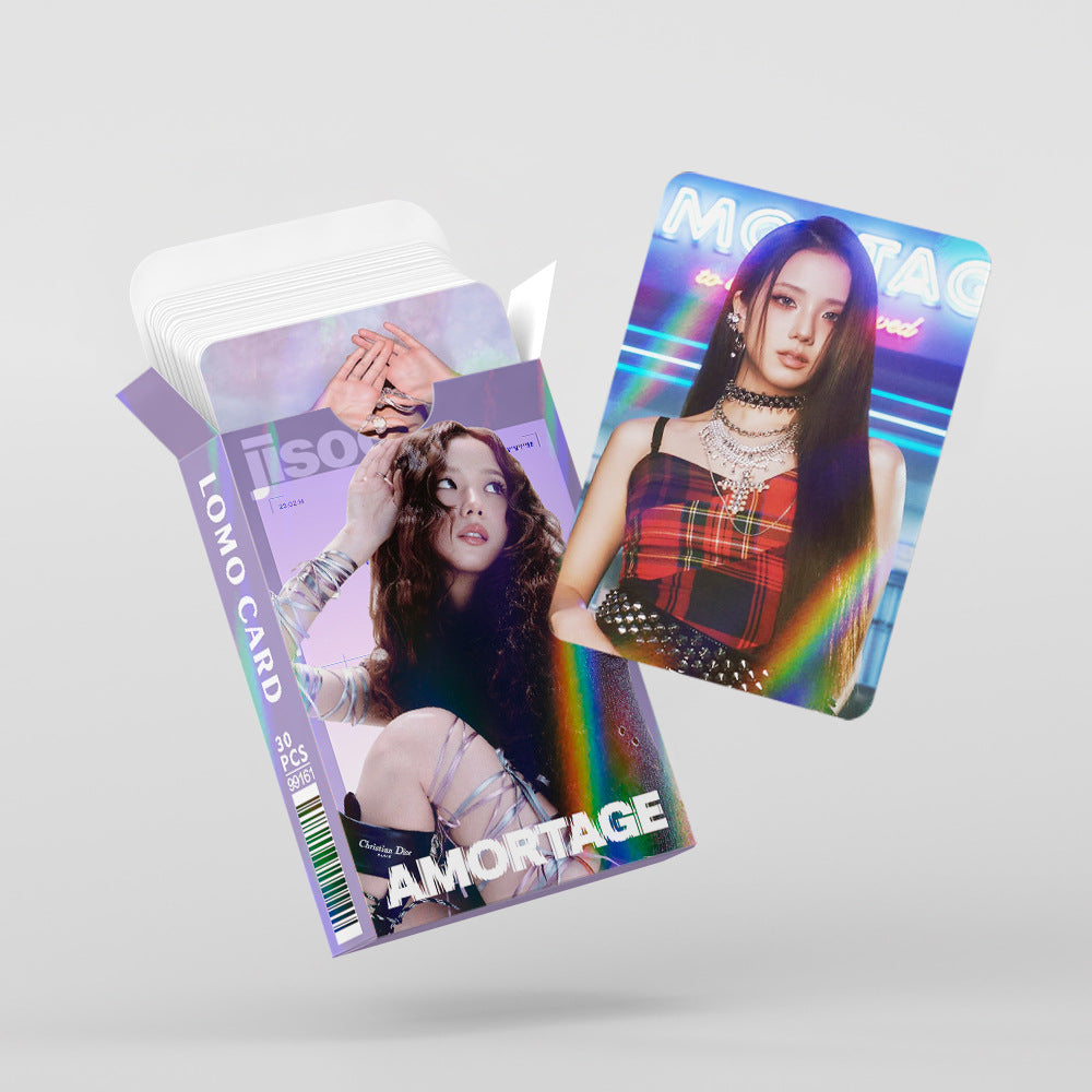 [PRE-ORDER] BLACKPINK Jisoo laser lomocards (30pcs)