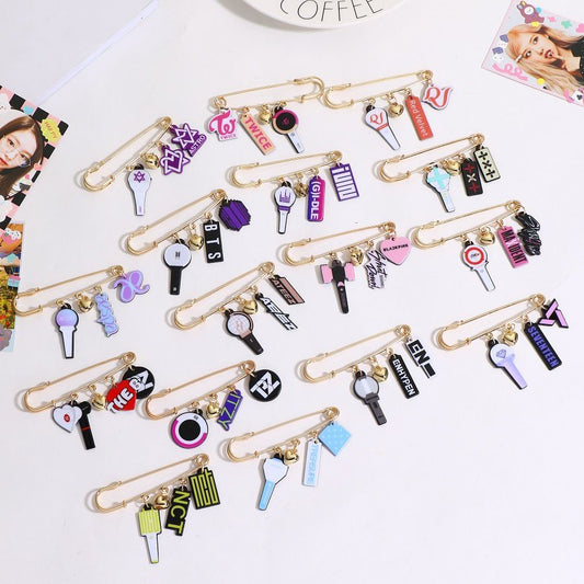 [PRE-ORDER] K-Pop Bag/Jacket Pin