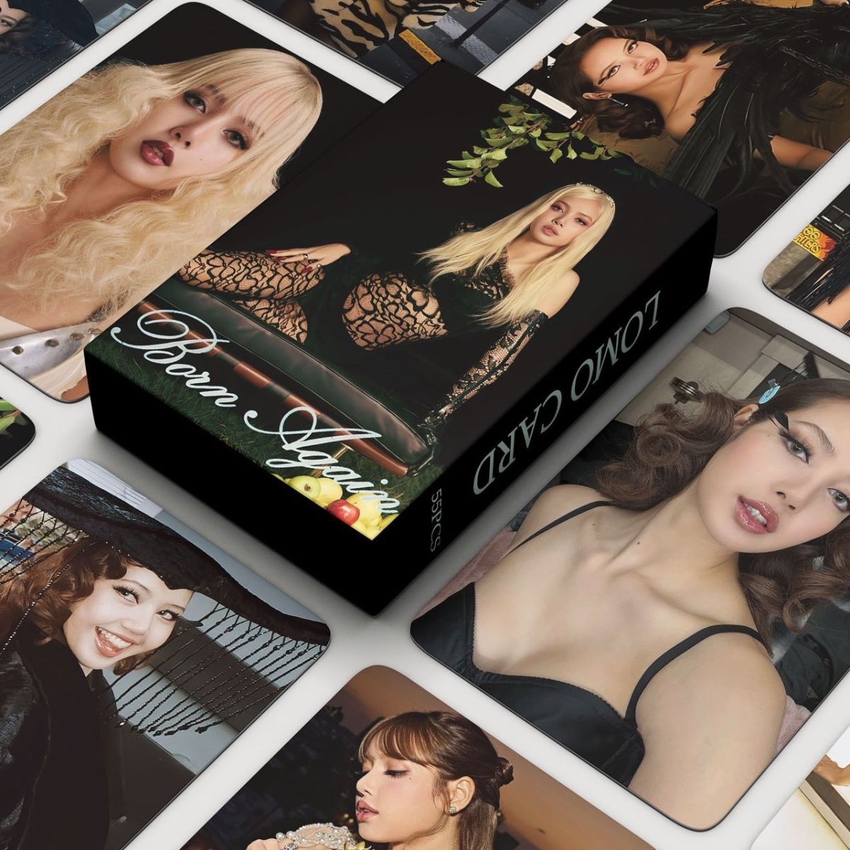 [PRE-ORDER] BLACKPINK Lisa BORN AGAIN lomocards (55pcs)