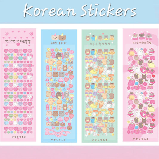 [PRE-ORDER] K-pop Decorative Sticker Sheets