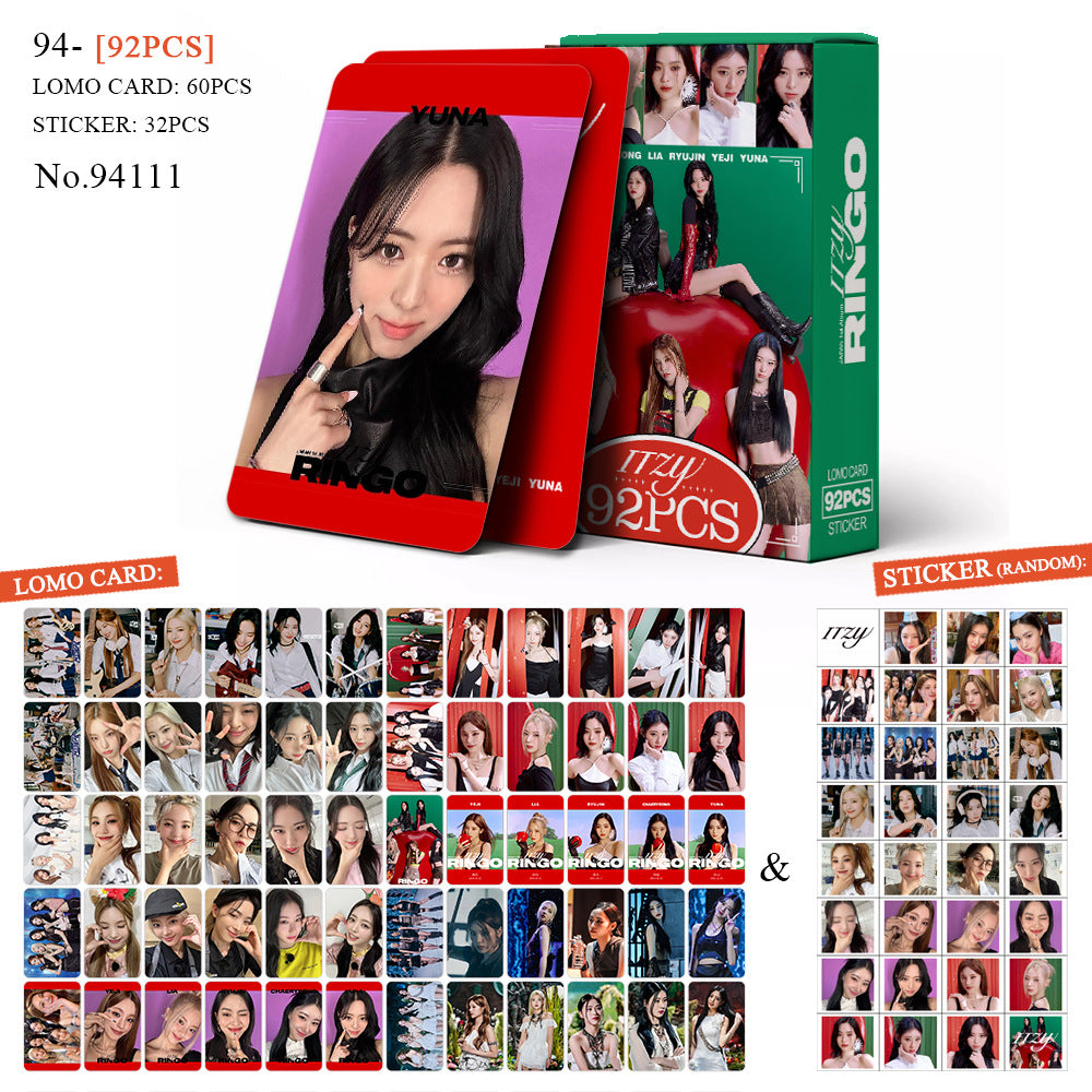 [BULK PRE-ORDER] Set of 5 ALL GIRL GROUPS Lomocard Packs (92pc)