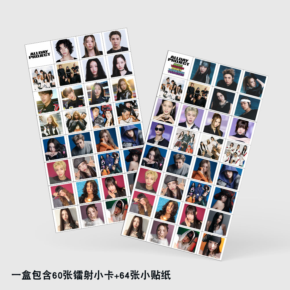 [PRE-ORDER] ALLDAY PROJECT holographic lomocards (124pcs)