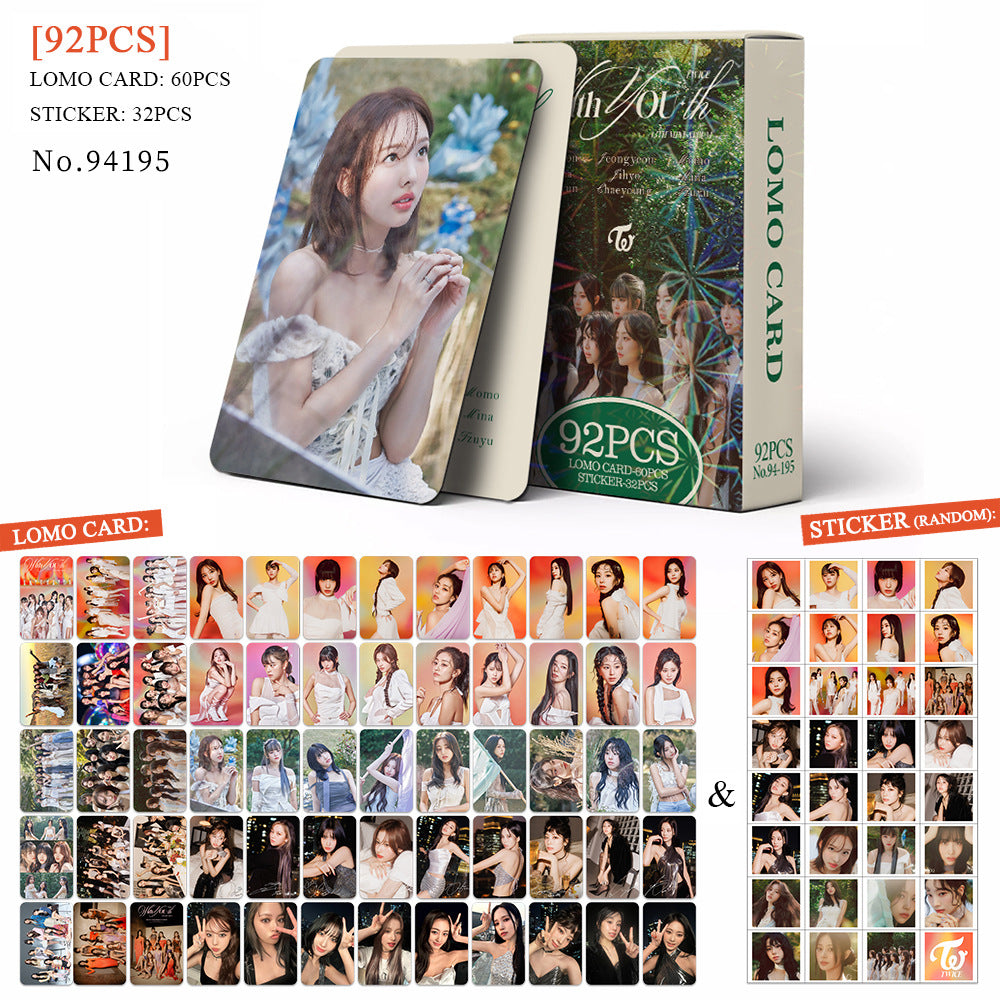 [BULK PRE-ORDER] Set of 5 ALL GIRL GROUPS Lomocard Packs (92pc)