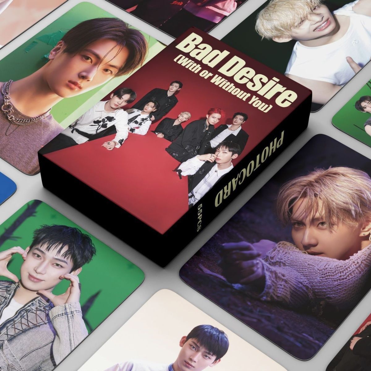 [Në Gjendje] ENHYPEN 'Bad Desire: With Or Without You' lomocards (55pcs)
