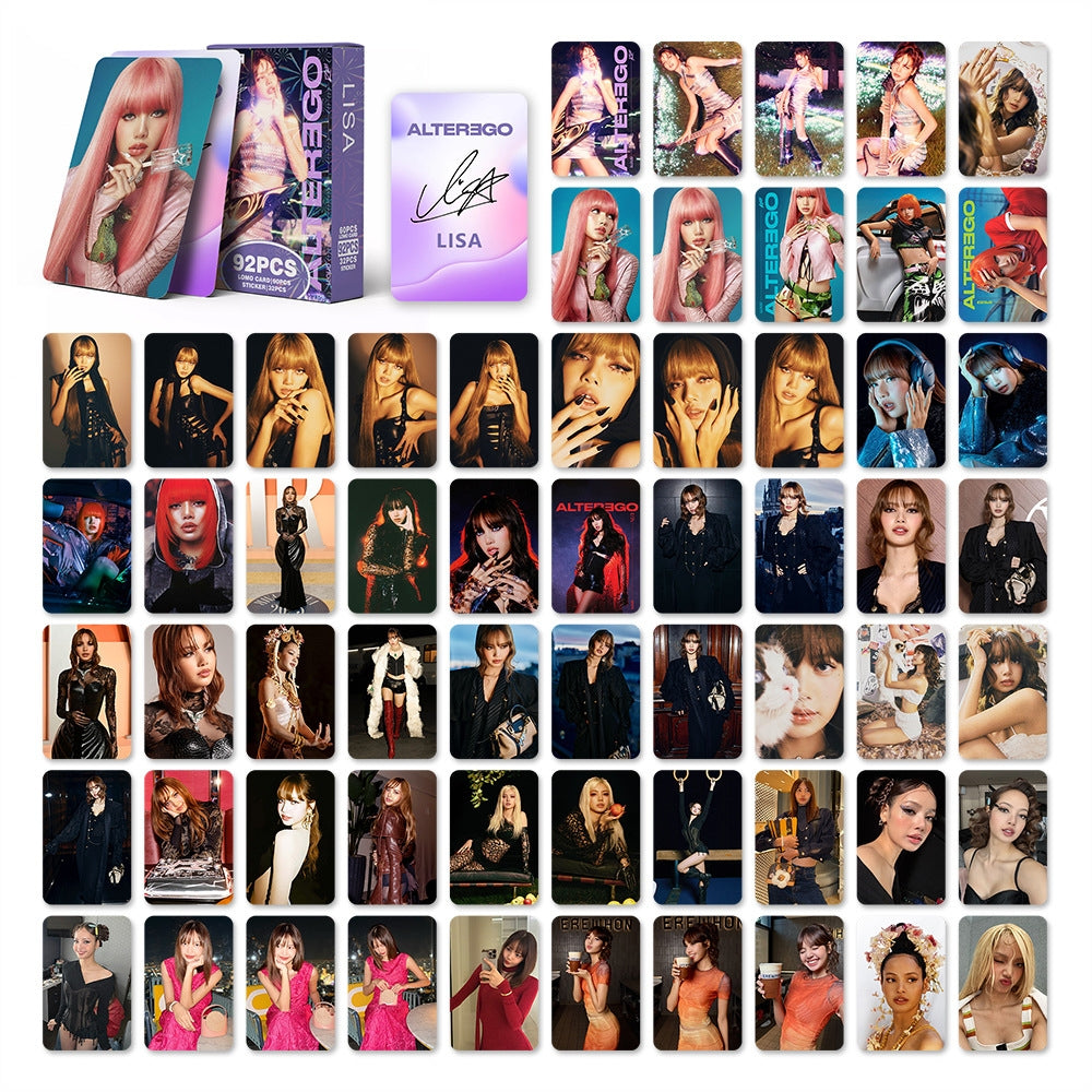 [BULK PRE-ORDER] Set of 5 ALL GIRL GROUPS Lomocard Packs (92pc)