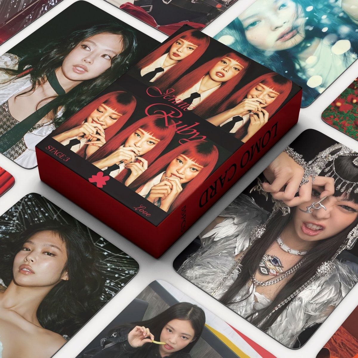 [Në Gjendje] BLACKPINK JENNIE 'Like Jennie' lomocards (55pcs)