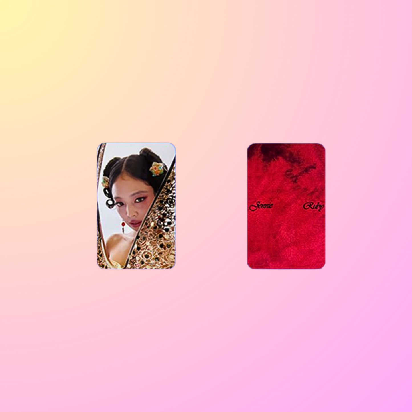 [PRE-ORDER] BLACKPINK JENNIE 'Ruby' Unofficial Photocard Set