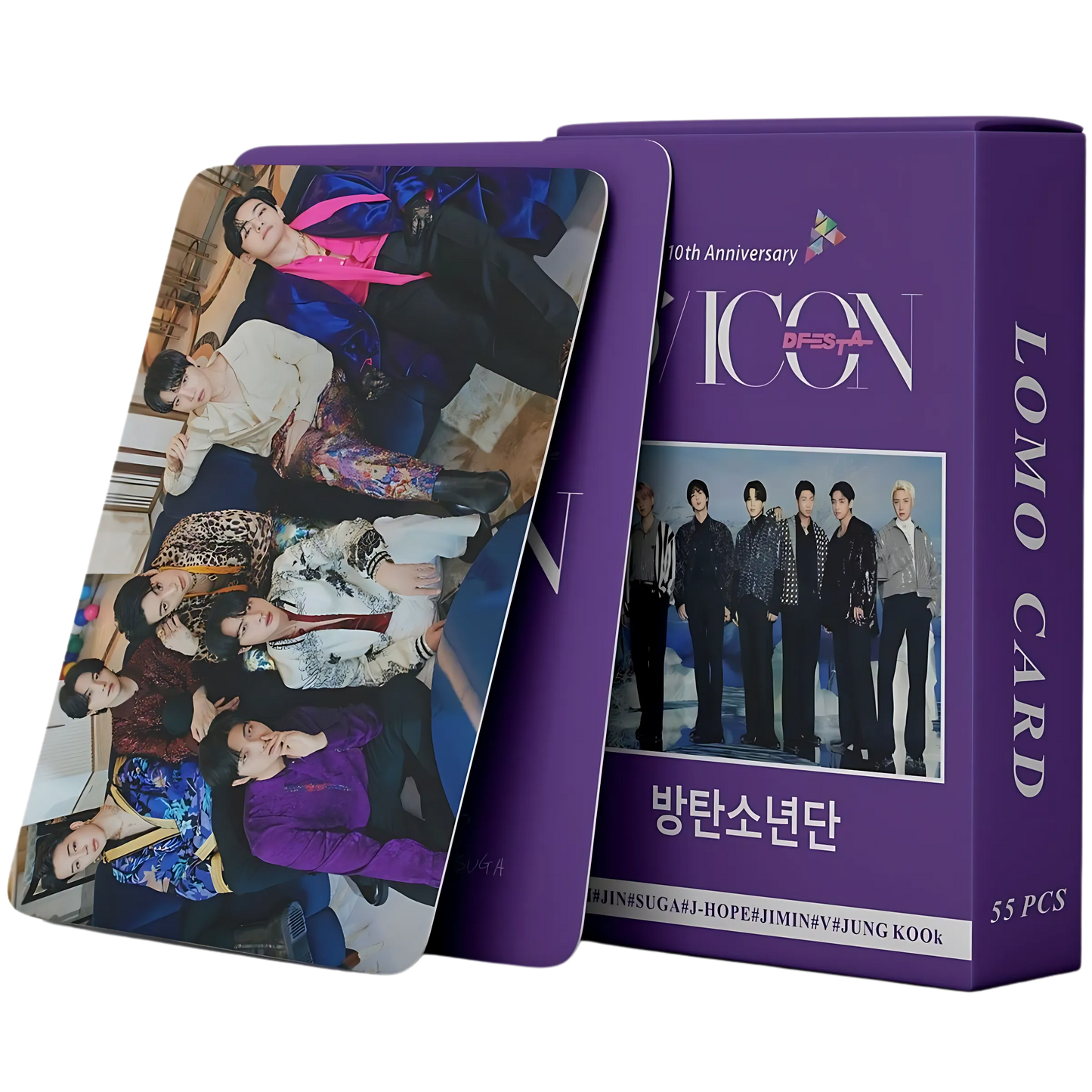 [Në Gjendje] BTS Dicon lomocards (55pcs)