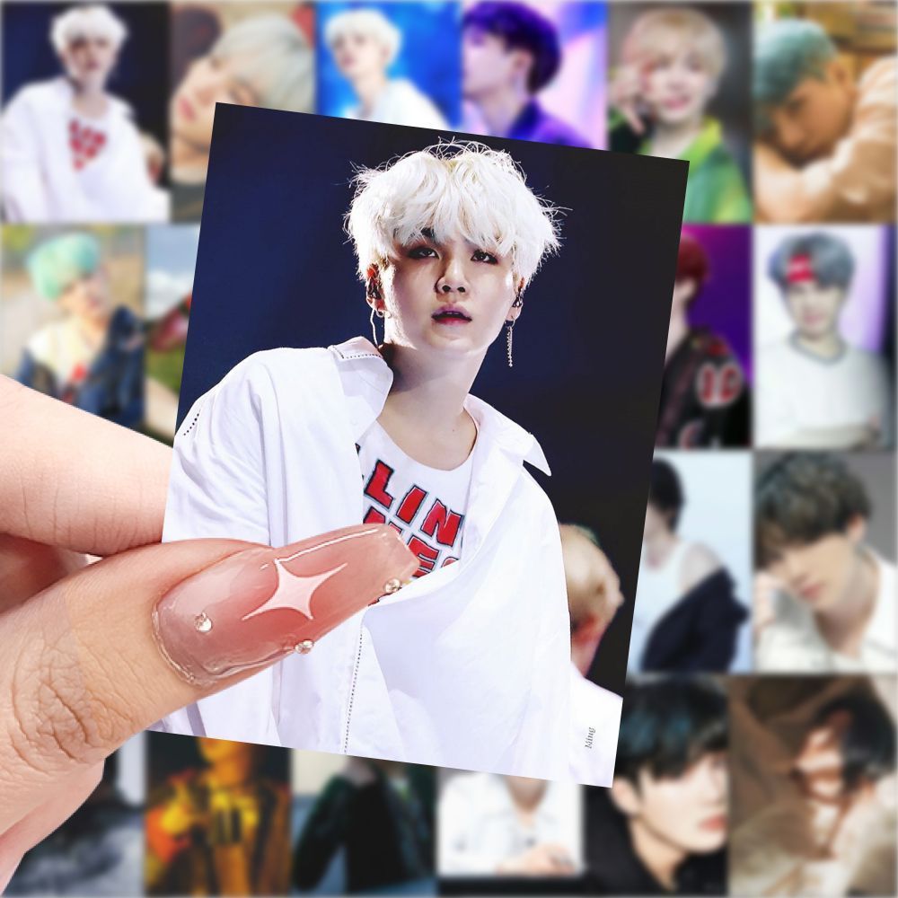 [Në Gjendje] BTS Suga Waterproof Stickers (63 pcs)