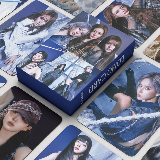 [PRE-ORDER] NMIXX 'Fe3O4: Forward' lomocards (55pcs)