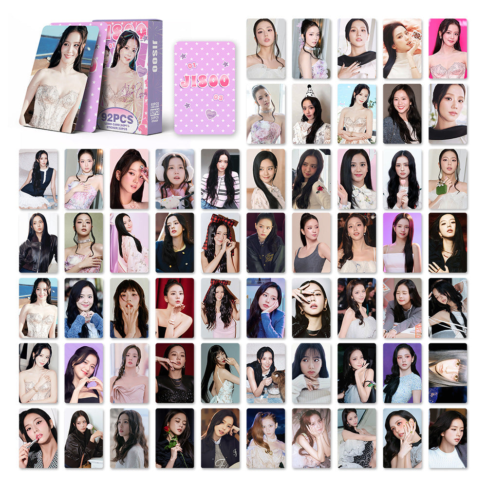 [Në Gjendje] Blackpink Jisoo 2026 lomocards (92pcs)