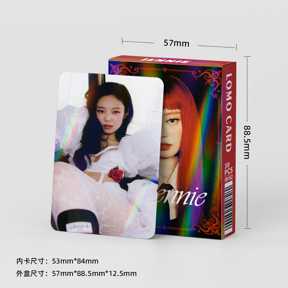 [PRE-ORDER] BLACKPINK Jennie laser lomocards (30pcs)