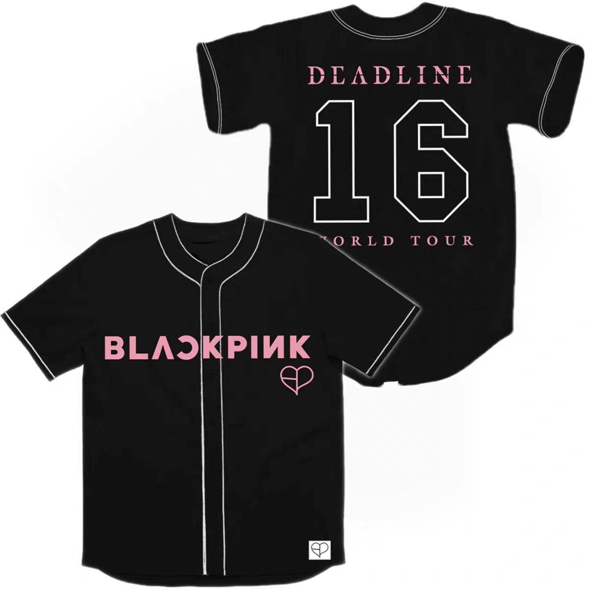 [PRE-ORDER] BLACKPINK 'Deadline' 2025 Concert Baseball Jersey