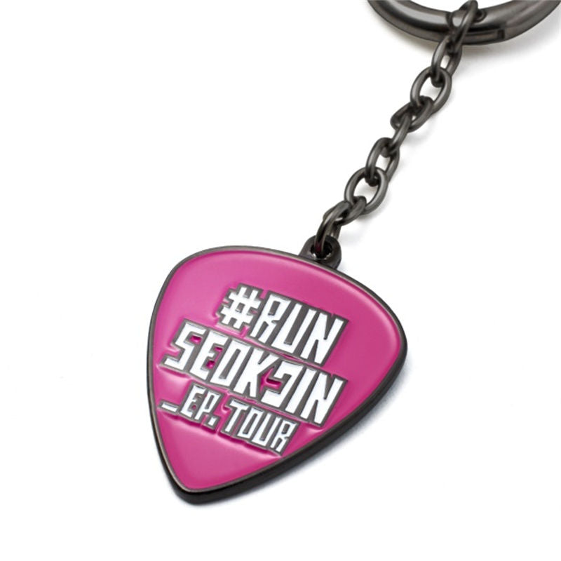 [PRE-ORDER] BTS RUN SEOKJIN Tour Guitar Pick Keychain