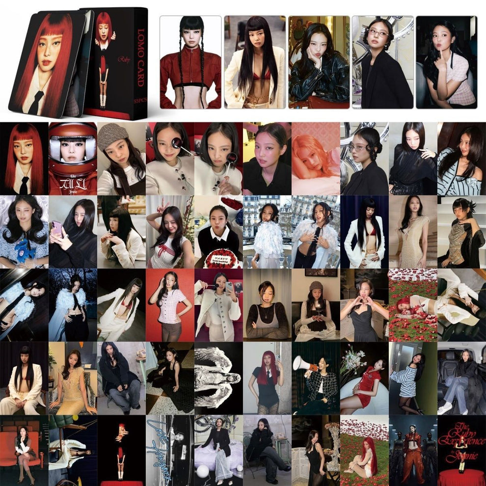 [BULK PRE-ORDER] Set of 5 ALL GIRL GROUPS Lomocard Packs (55pc)