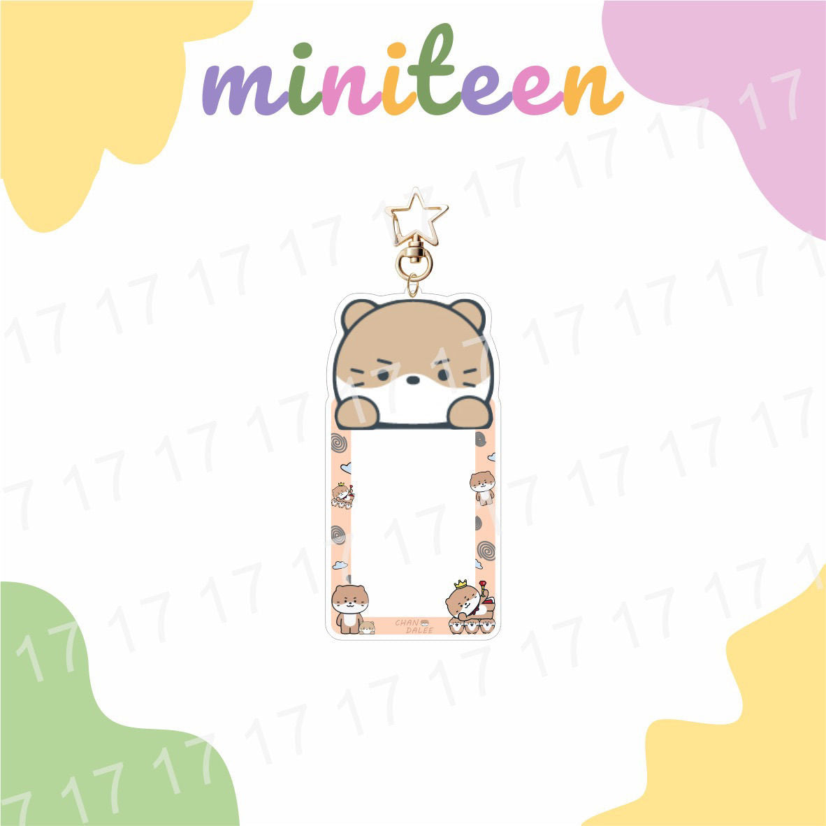 [PRE-ORDER] SEVENTEEN Photocard Acrylic Holder Keyring