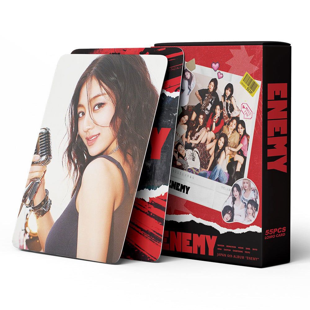 [PRE-ORDER] TWICE 'ENEMY' lomocards (55pcs)