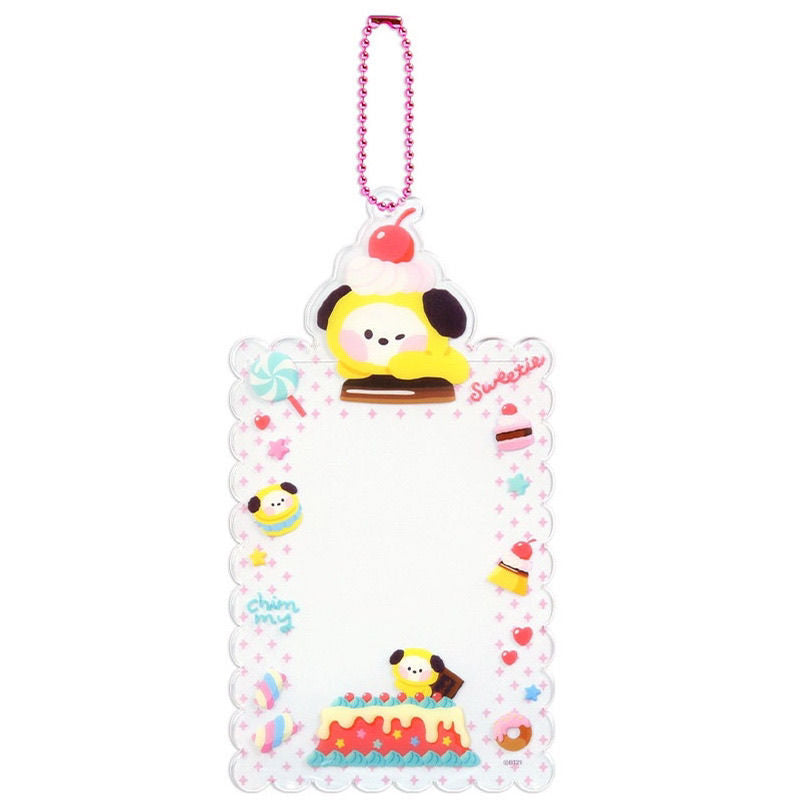 [PRE-ORDER] BTS BT21 Characters Acrylic PC Holder Keychain