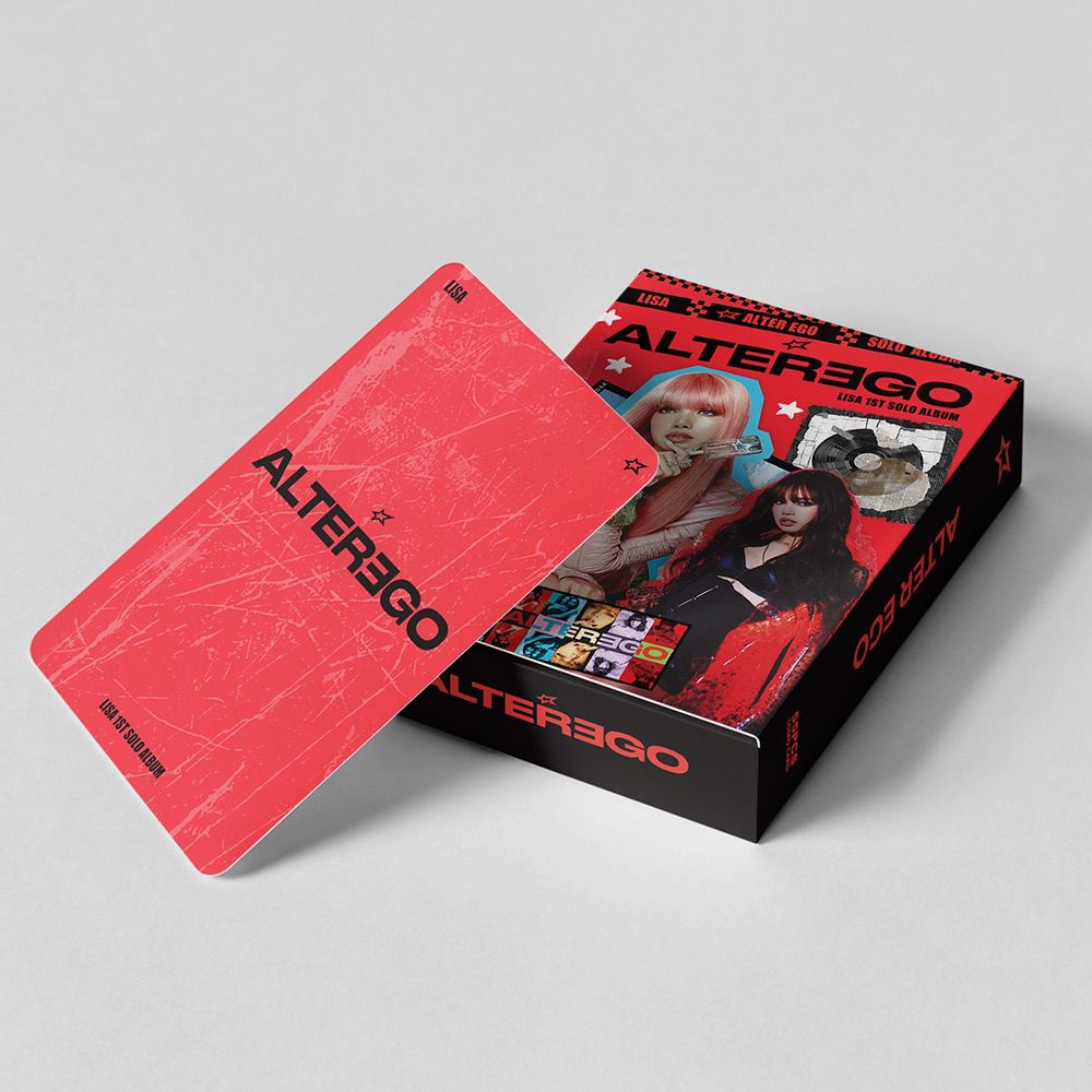 [PRE-ORDER] BLACKPINK Lisa ALTER EGO ver.2 lomocards (55pcs)