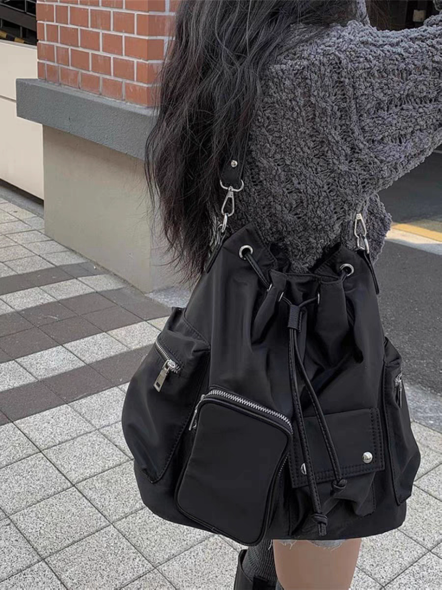 [PRE-ORDER] Korean Sweet Multi-Pocket Drawstring Bag