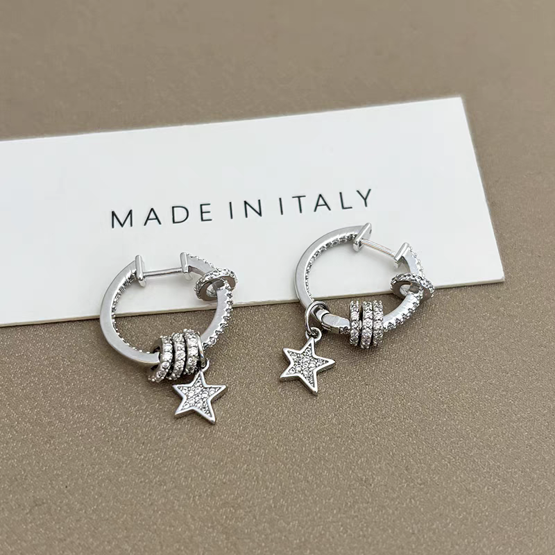 [PRE-ORDER] S925 Sterling Silver Star Earrings