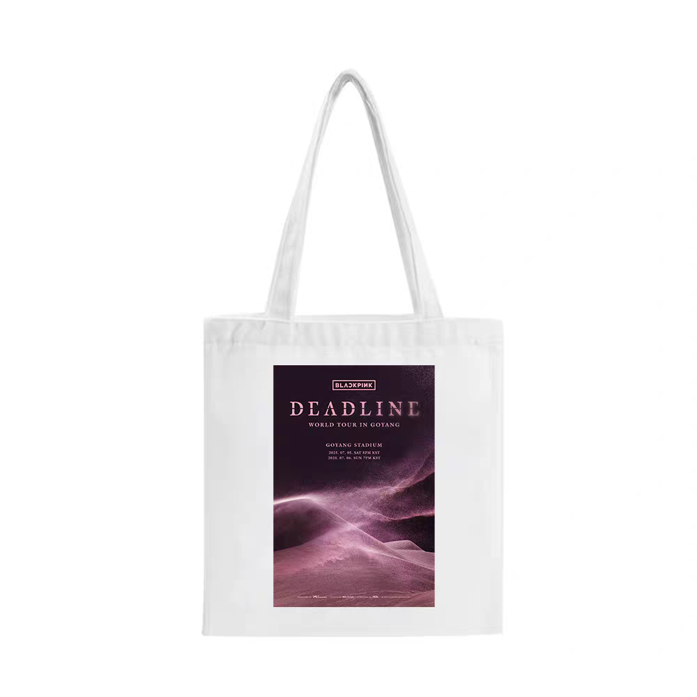 [PRE-ORDER] BLACKPINK 2025 'DEADLINE' Tour Tote Bags