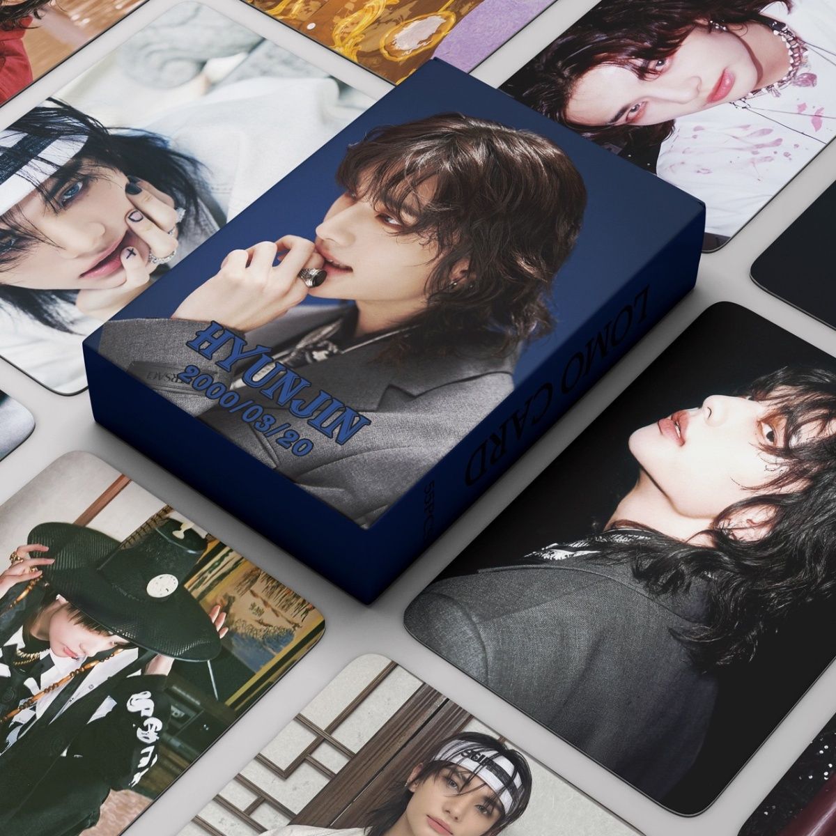 [PRE-ORDER] Stray Kids Hyunjin HOP lomocards (55pcs)