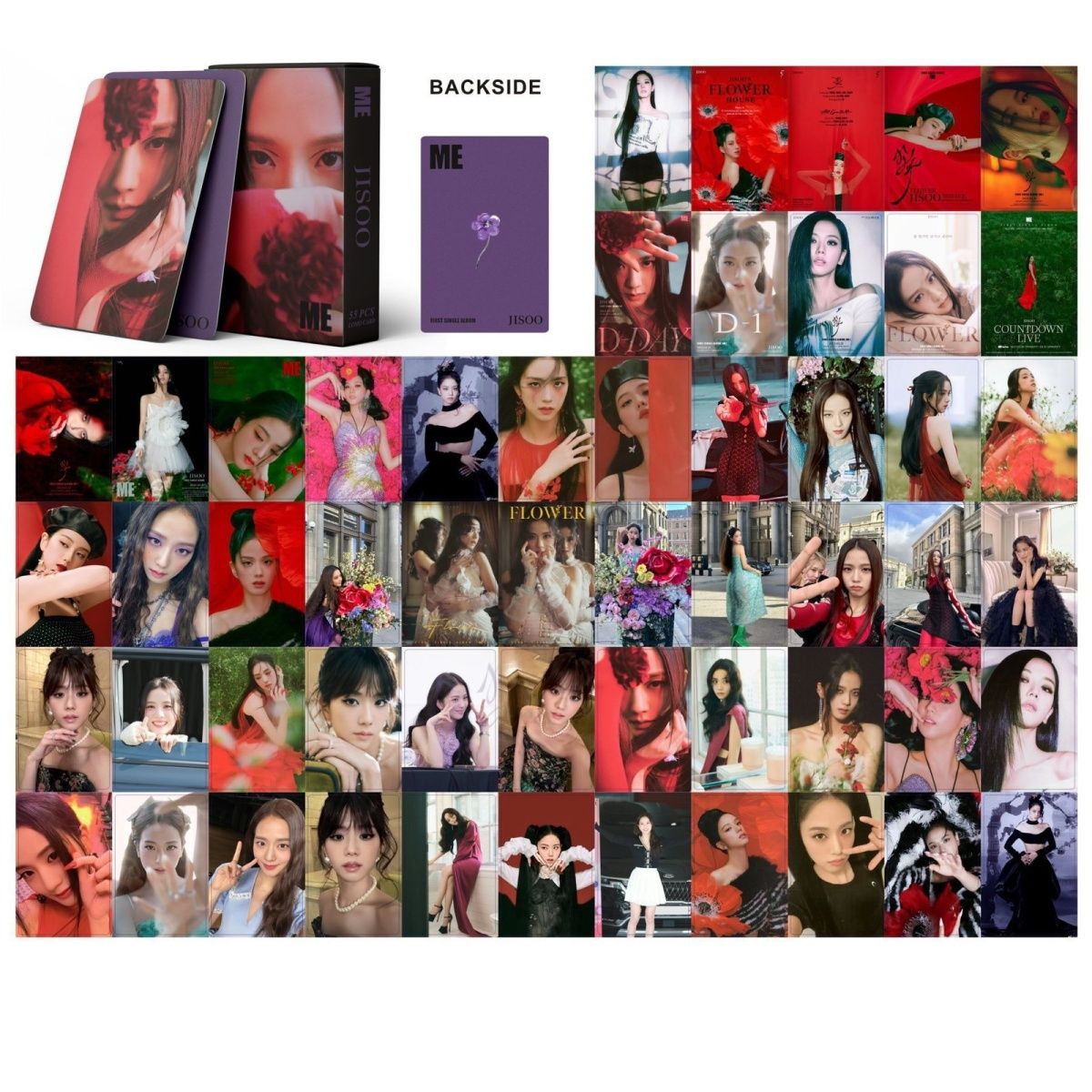 [PRE-ORDER] Blackpink Jisoo Me lomocards (55pcs)