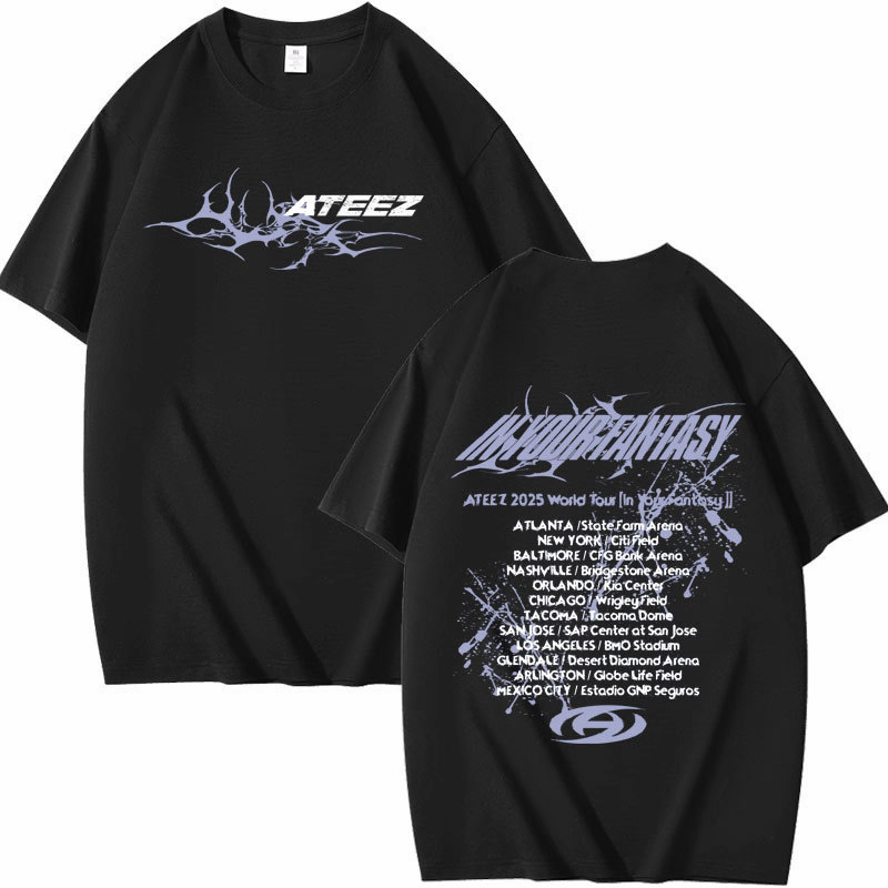 [PRE-ORDER] ATEEZ 'In Your Fantasy' 2025 World Tour T-Shirt